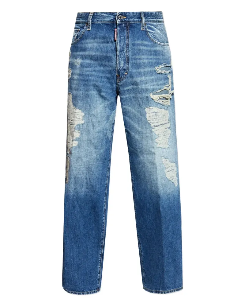 Dsquared2 Jeans im Distressed-Look - Blau Blau