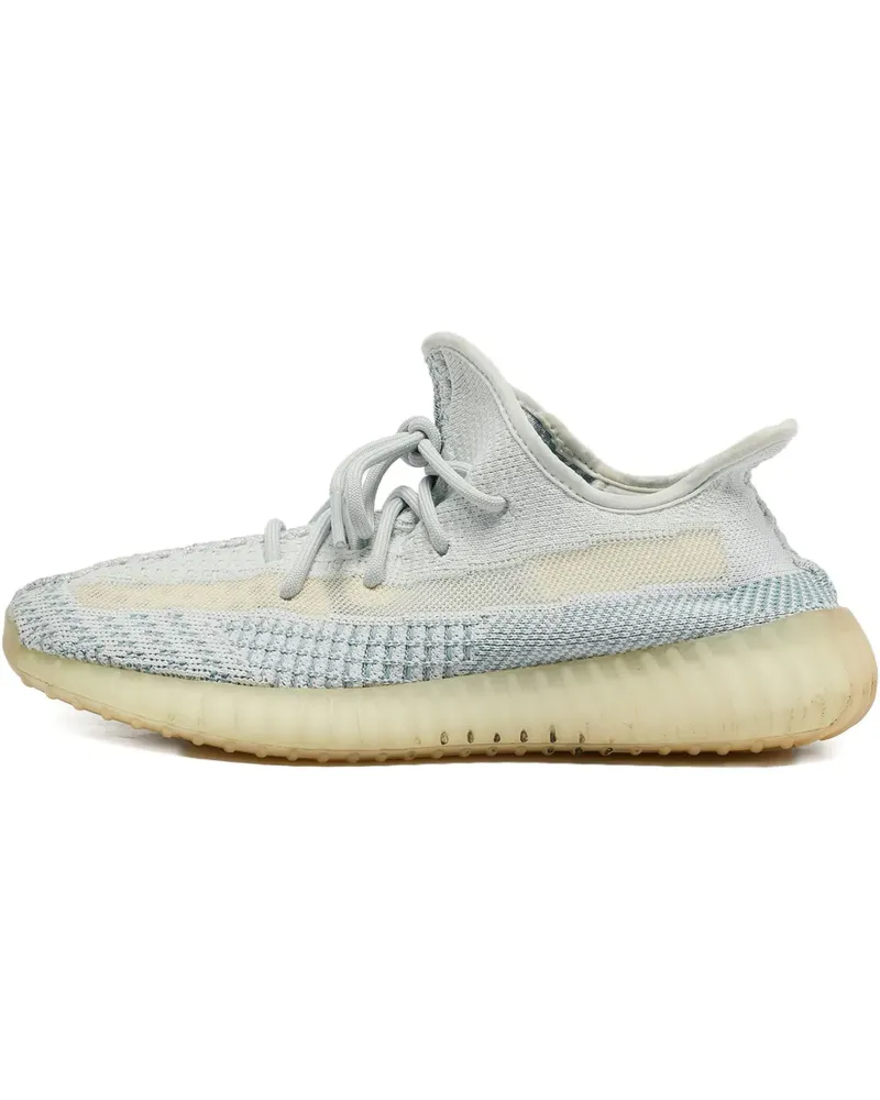 adidas Boost 350 V2 "Cloud White Reflective" Sneakers - Blau Blau