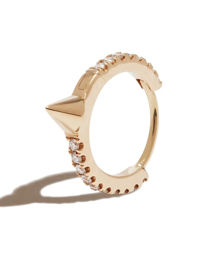 Maria Tash 18kt Gelbgoldohrring in Stachelform Gold