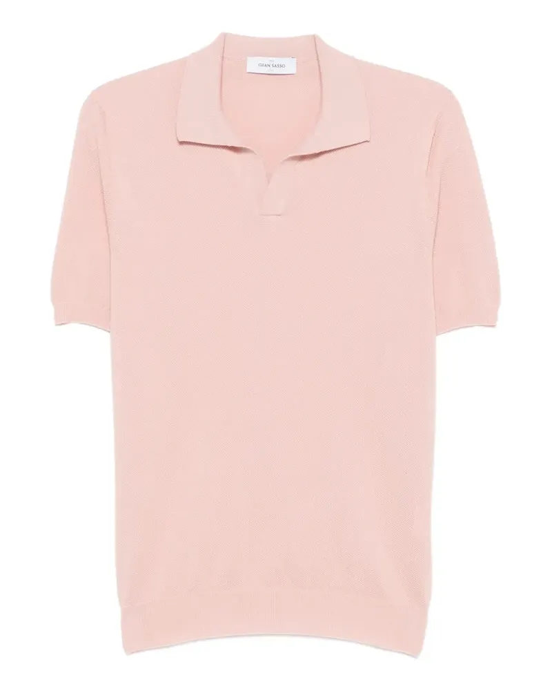 Gran Sasso Klassisches T-Shirt - Rosa Rosa