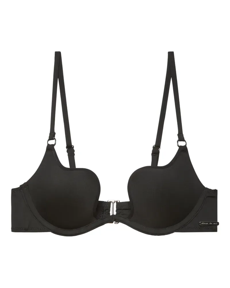 Fleur Du Mal Seduced Bikinioberteil - Schwarz Schwarz