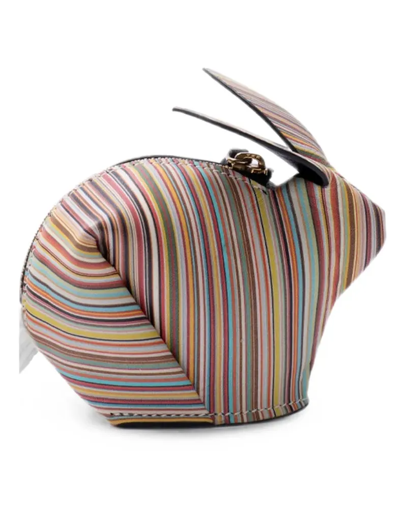 Paul Smith Gestreiftes Münztäschchen - Nude Nude