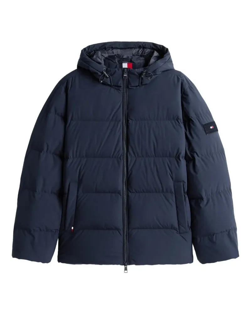 Tommy Hilfiger Gefütterte Kapuzenjacke - Blau Blau