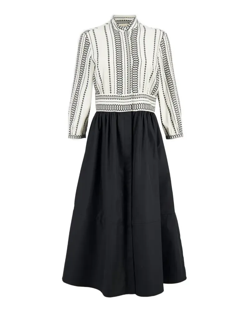 Zeus + Dione Hemdkleid mit langen Ärmeln - Schwarz Schwarz