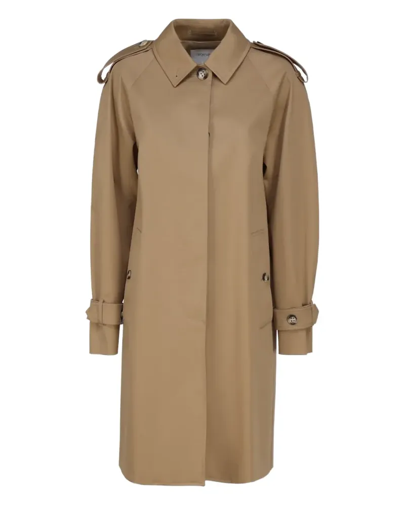 SPORTMAX buttoned coat - Nude Nude