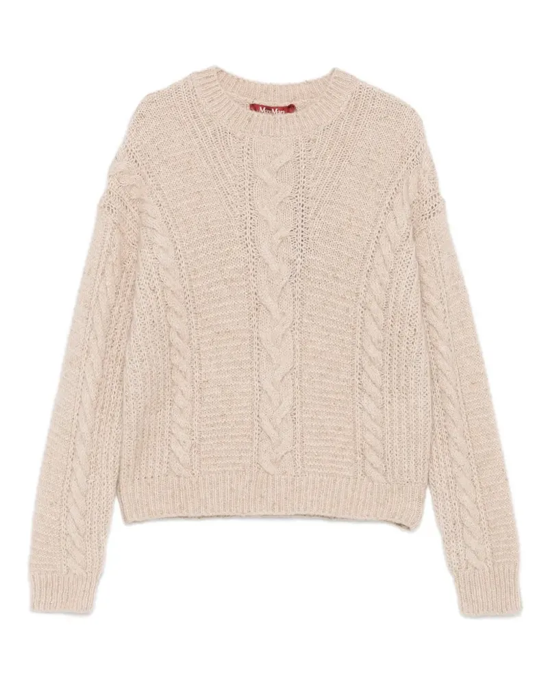 Max Mara Crasso Pullover - Nude Nude