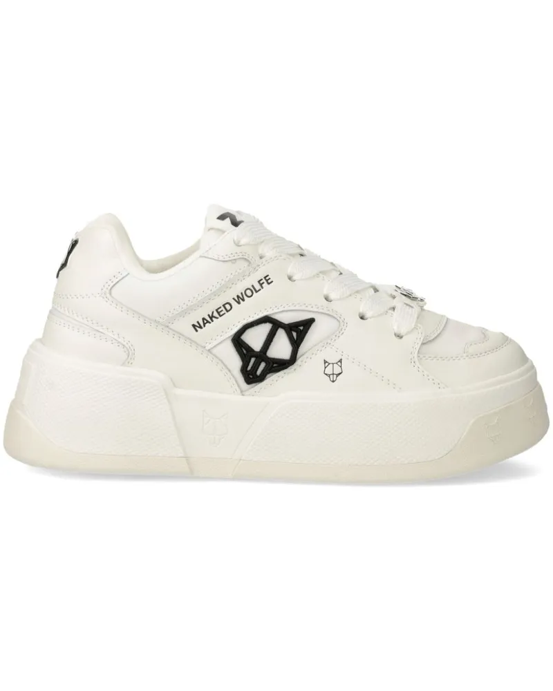 Naked Wolfe Crash Sneakers - Weiß Weiß