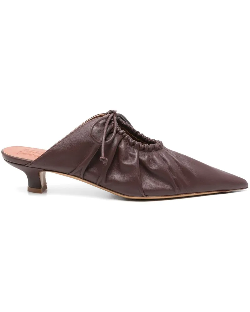 By Malene Birger Masey Mules 35mm - Braun Braun