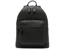 Hudson Rucksack mit Monogramm - Schwarz