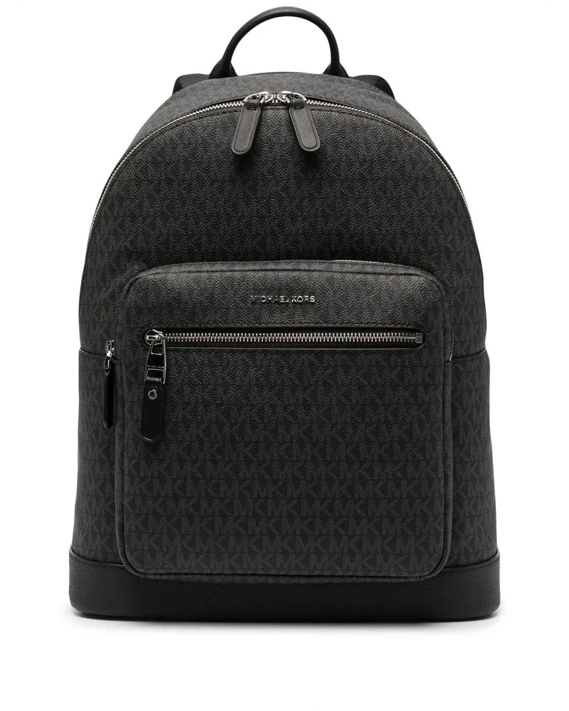 Michael Kors Hudson Rucksack mit Monogramm Schwarz