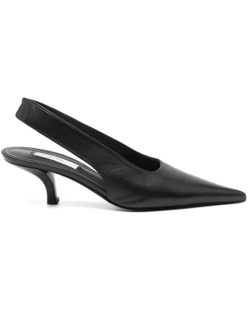 Totême Classic Sandalen 55mm - Schwarz Schwarz