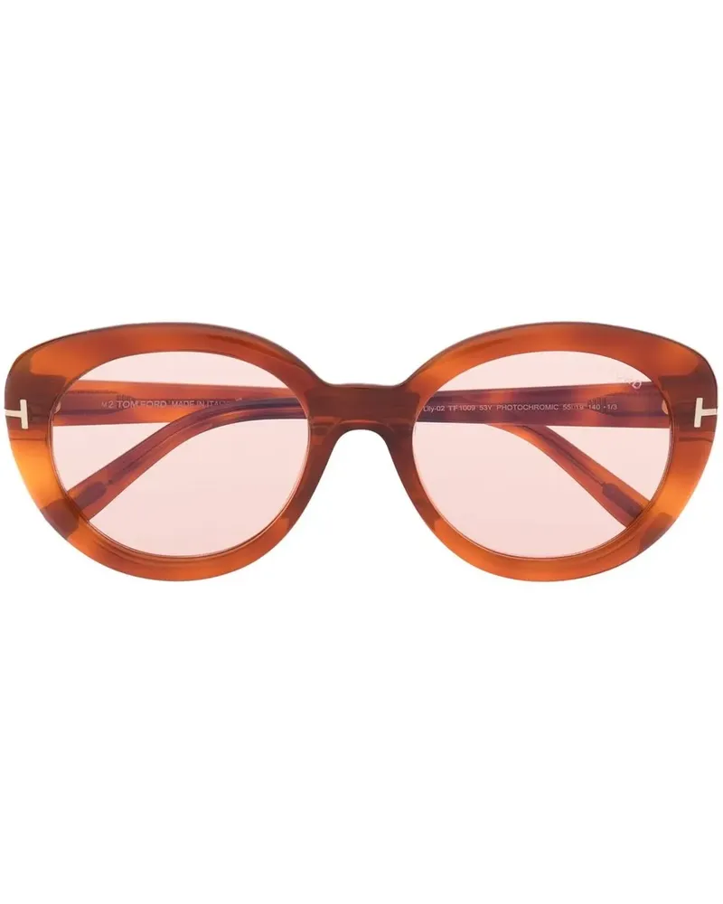 Tom Ford Lily Sonnenbrille - Braun Braun