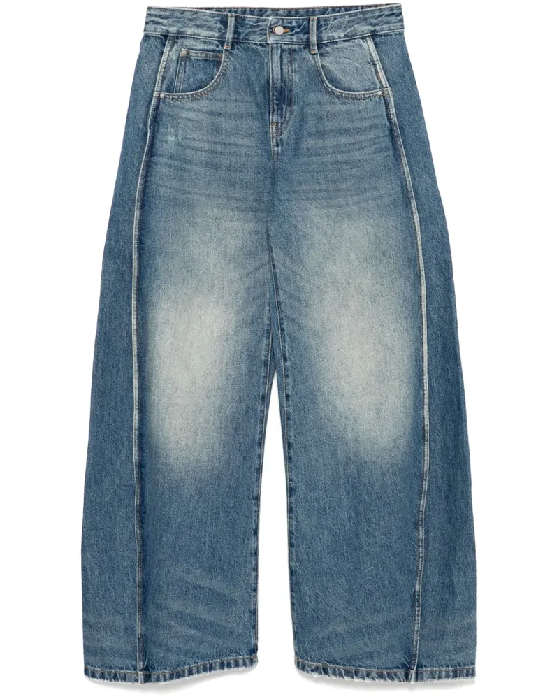 JNBY Jeans mit extra langem Reißverschluss - Blau Blau