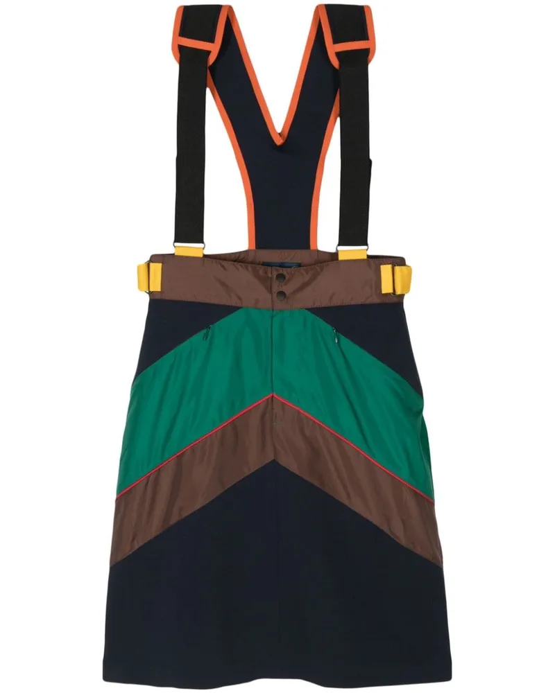 kolor Latzkleid in Colour-Block-Optik - Braun Braun