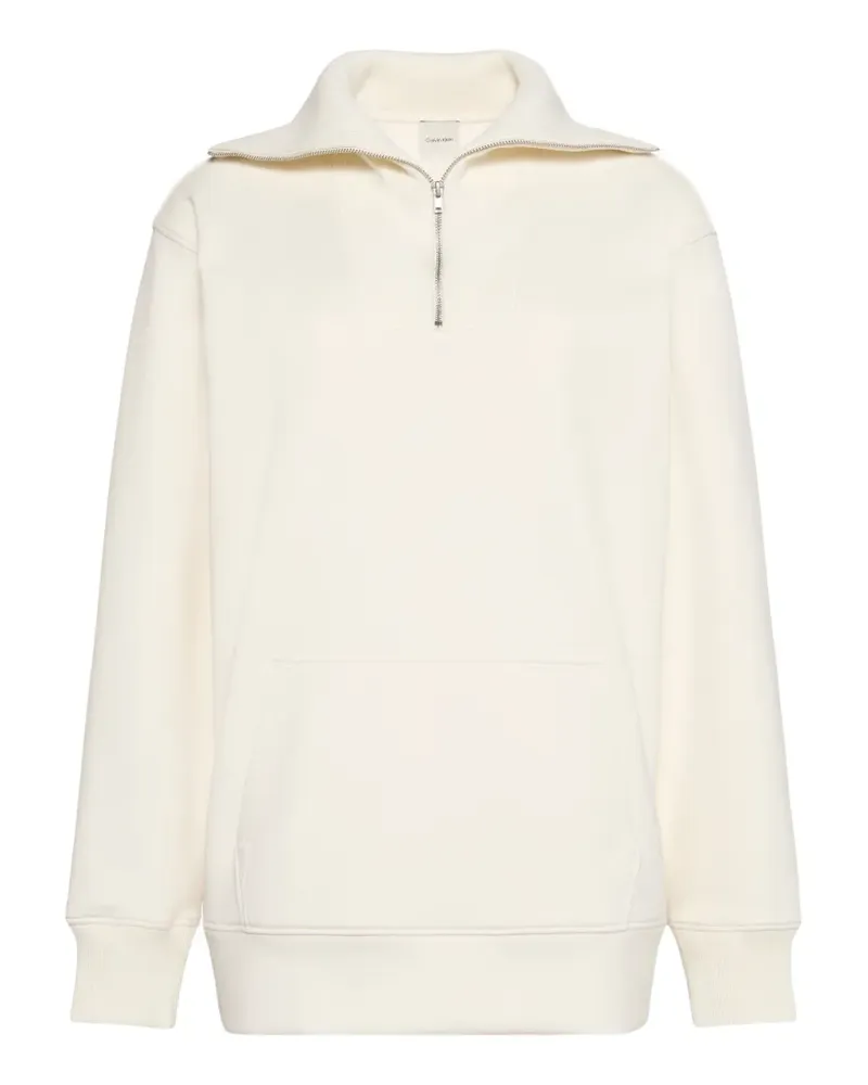 Calvin Klein zip-up sweatshirt - Weiß Weiß