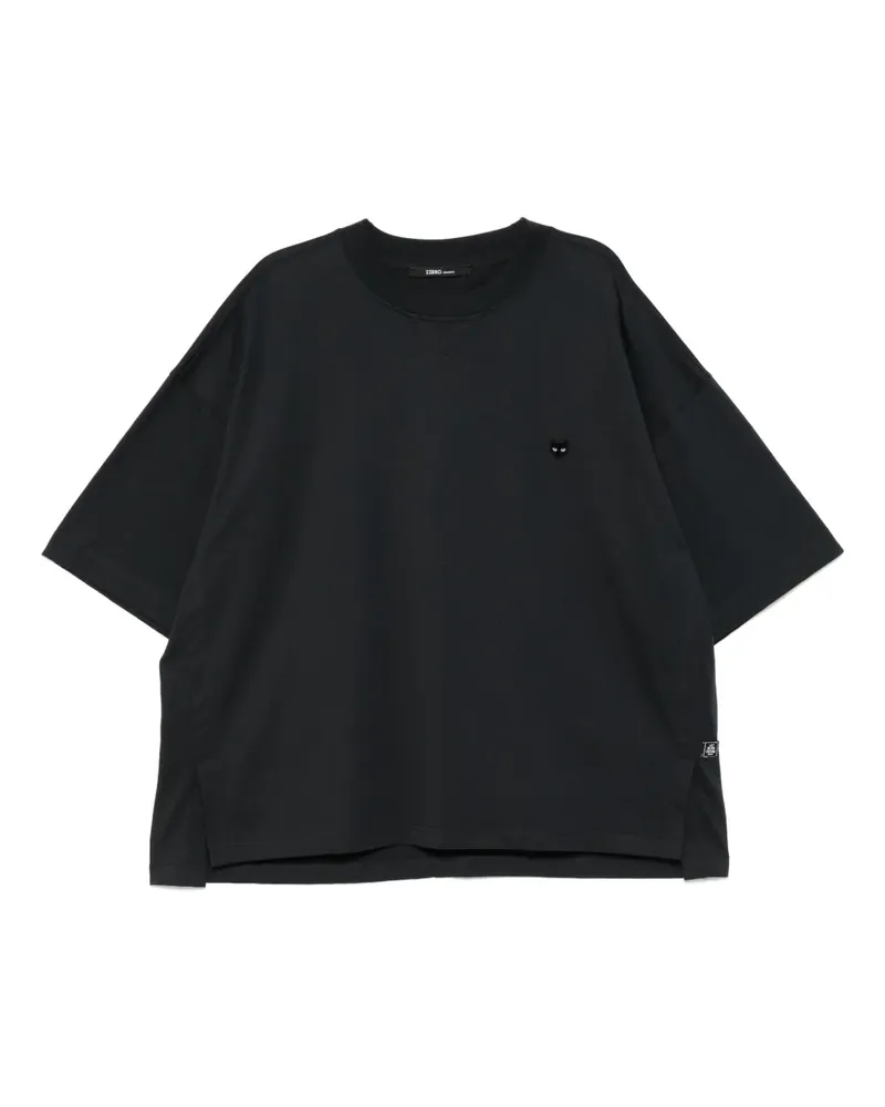 SONGZIO Cocoon over drop T-Shirt - Grau Grau