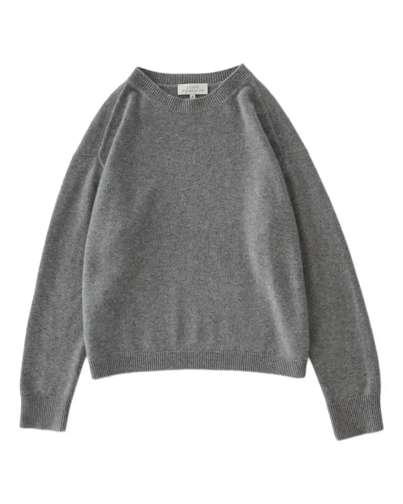 Studio Nicholson Haddan Kaschmirpullover - Grau Grau