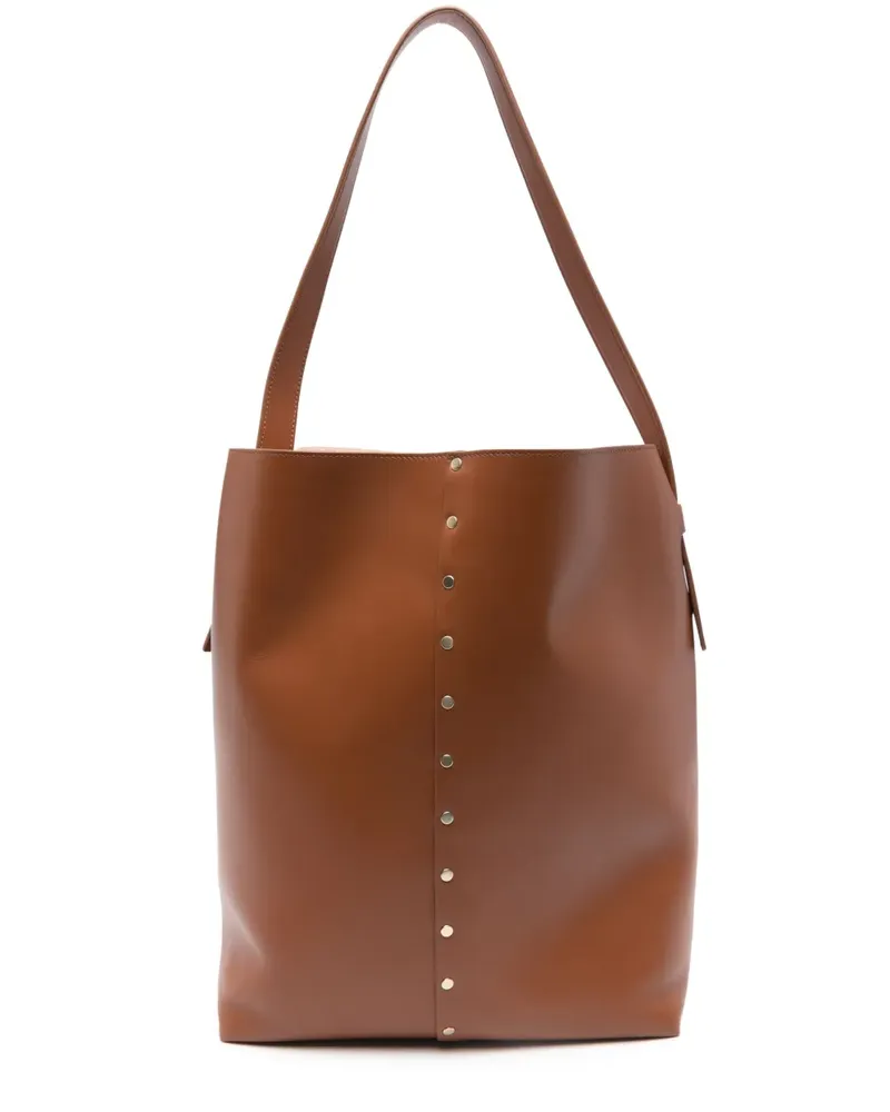 Fabiana Filippi Schultertasche aus Leder - Braun Braun