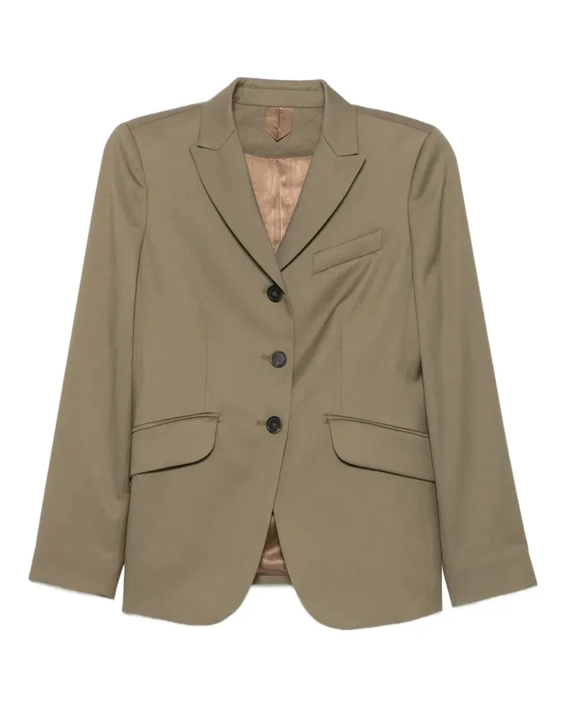Max Mara Einreihiges Sakko - Grün Grün
