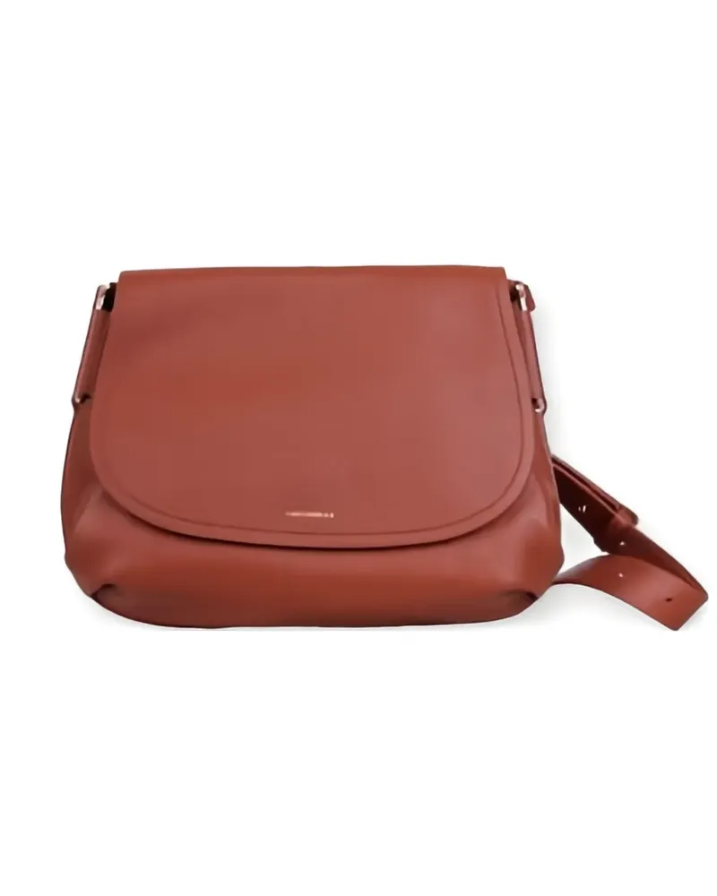 Coccinelle Rebekka Schultertasche mit Klappe - Rot Rot