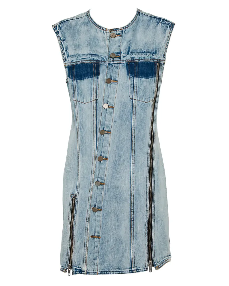 3.1 phillip lim Pre-owned ärmelloses Jeans-Minikleid - Blau Blau