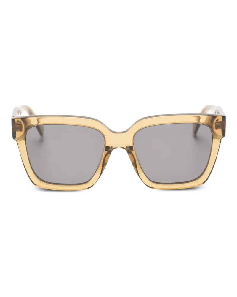 Zadig & Voltaire wing-plaque square-frame sunglasses - Grün Grün