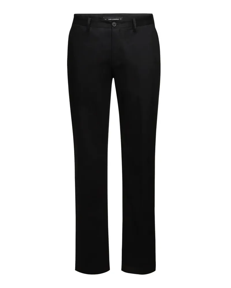 Karl Lagerfeld Chino mit schmalem Schnitt - Schwarz Schwarz