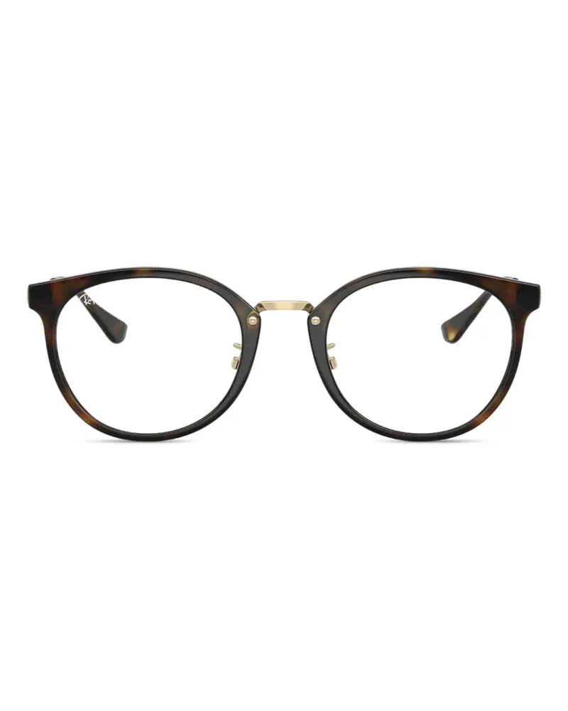 Ray Ban round-frame glasses - Braun Braun