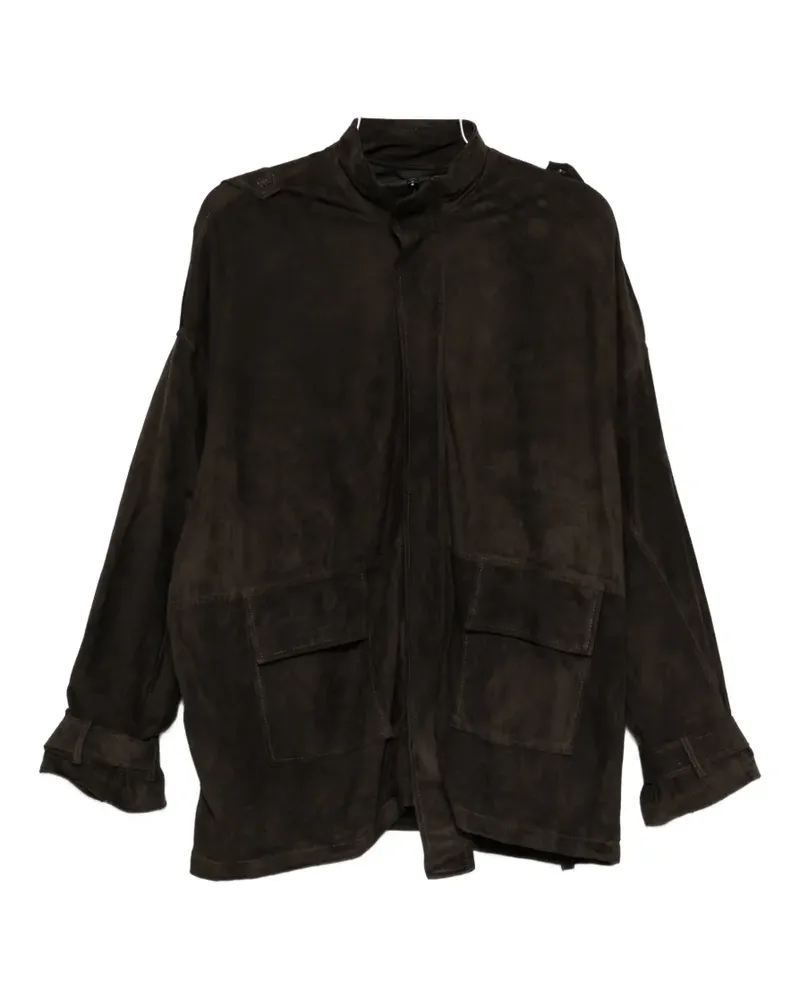 Giorgio Brato patch-pocket jacket - Braun Braun