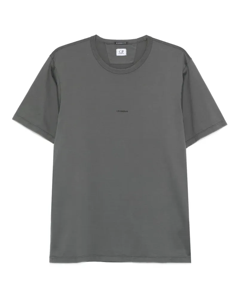 C.P. Company T-Shirt mit Logo-Print - Grau Grau