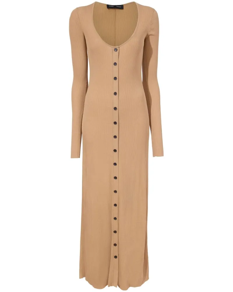 Proenza Schouler Athena Kleid - Nude Nude