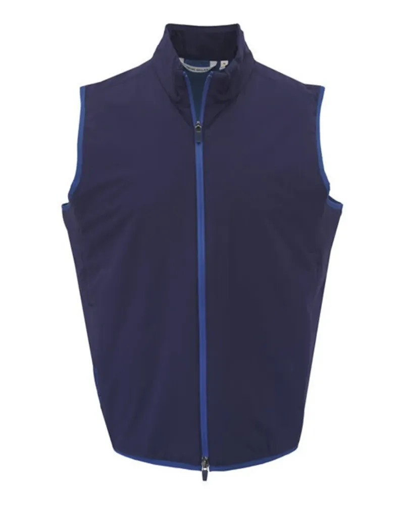 Peter Millar zip vest - Blau Blau