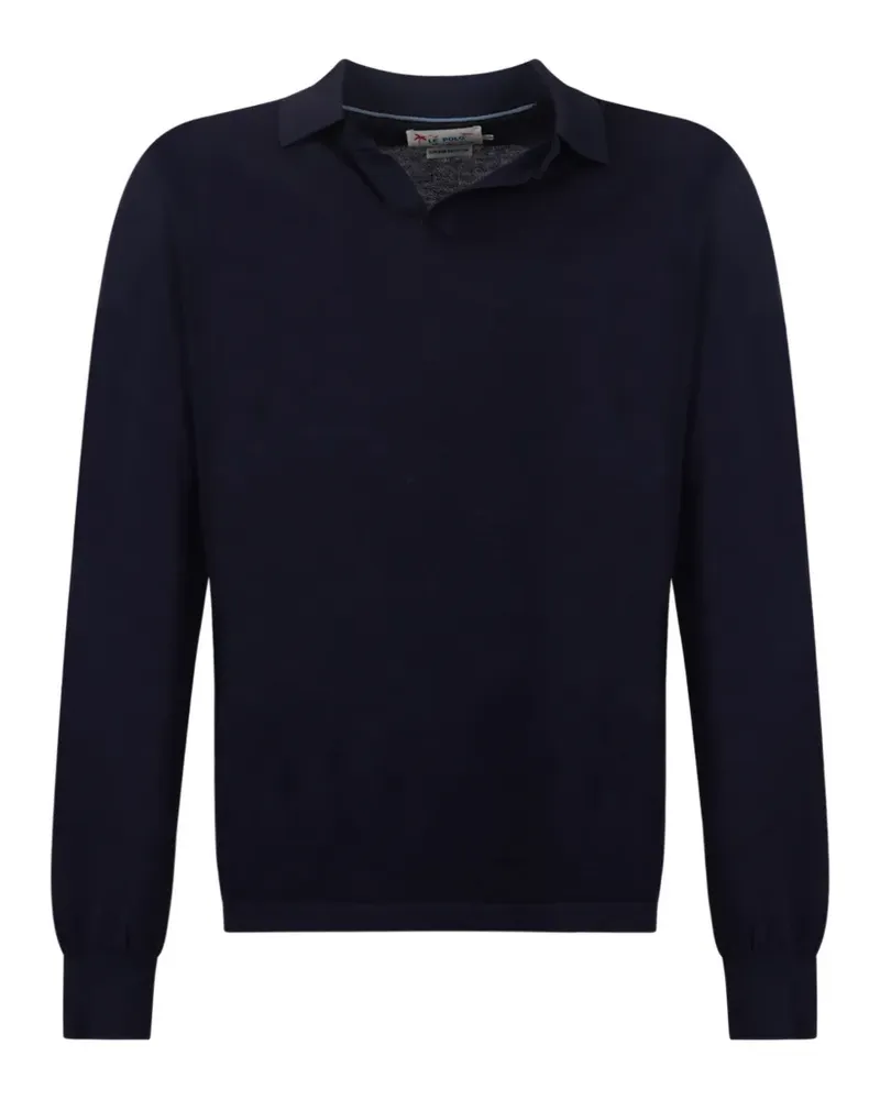 MC2 Saint Barth long-sleeved polo shirt - Blau Blau