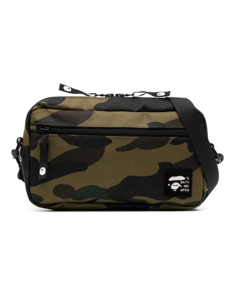 BAPE Mini Kuriertasche Grün