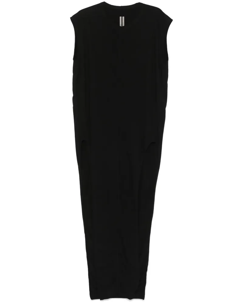 Rick Owens Arrowhead Maxikleid - Schwarz Schwarz