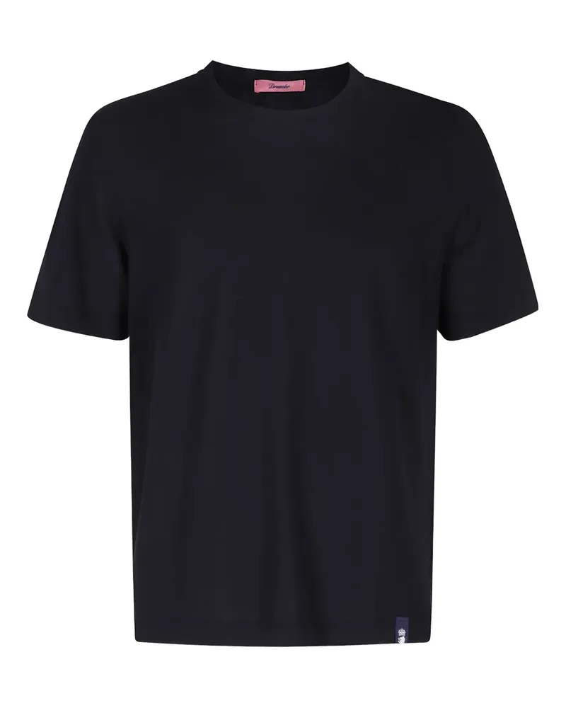 Drumohr  Klassisches T-Shirt - Blau Blau