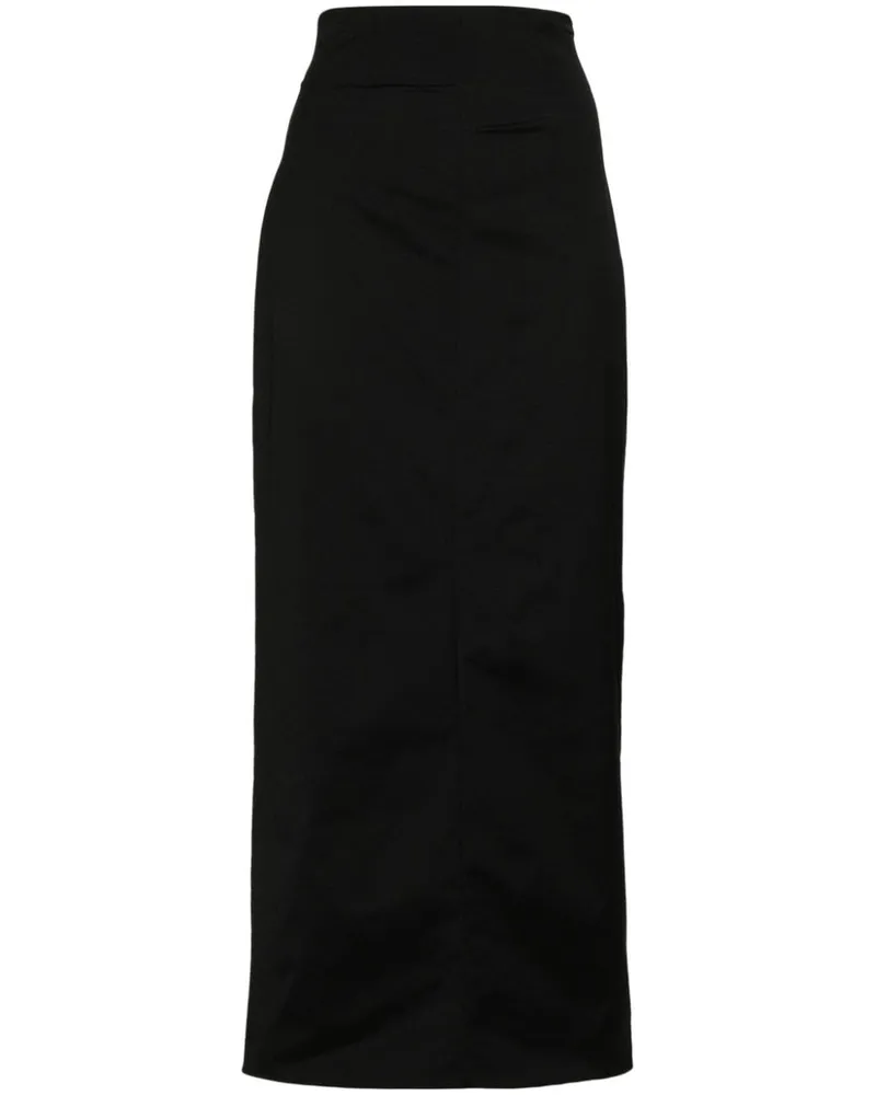 Philosophy Di Lorenzo Serafini Rock mit Schlitzdetail - Schwarz Schwarz