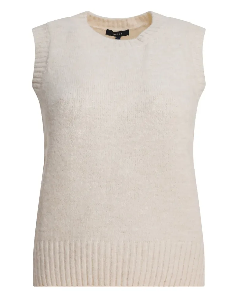 Soeur Trägershirt mit rundem Ausschnitt - Nude Nude