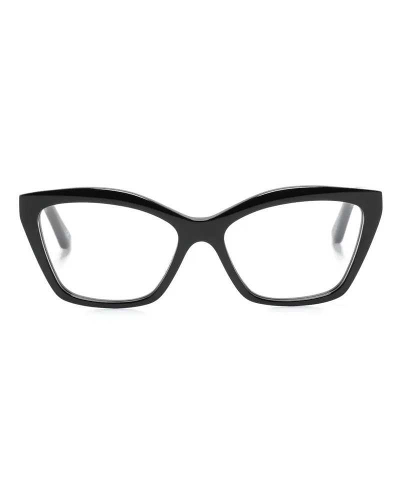 Balenciaga Brille mit Cat-Eye-Gestell - Schwarz Schwarz