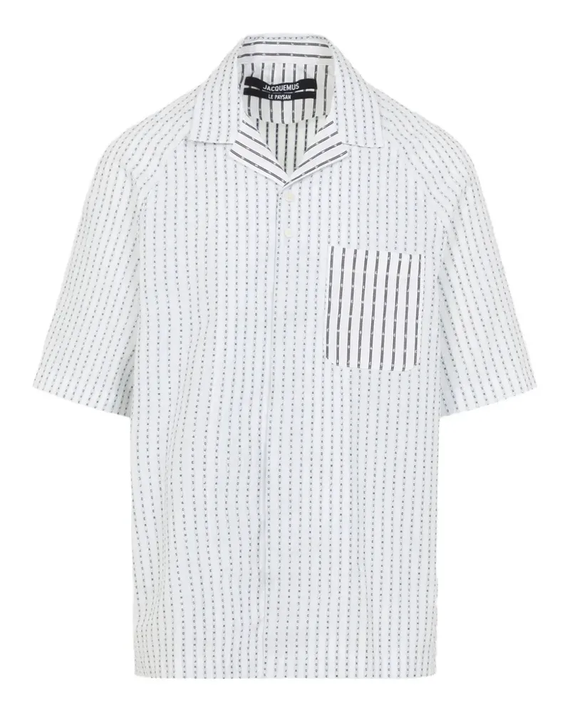 Jacquemus The Romarin shirt - Weiß Weiß