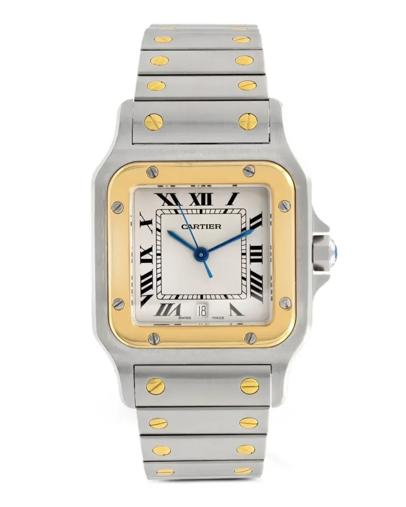 Cartier Santos 29mm watch - Gold Gold