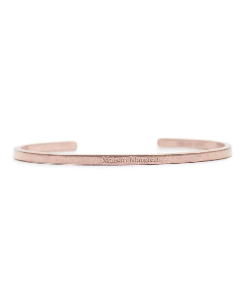 Maison Margiela Armspange mit Logo-Gravur - Rosa Rosa