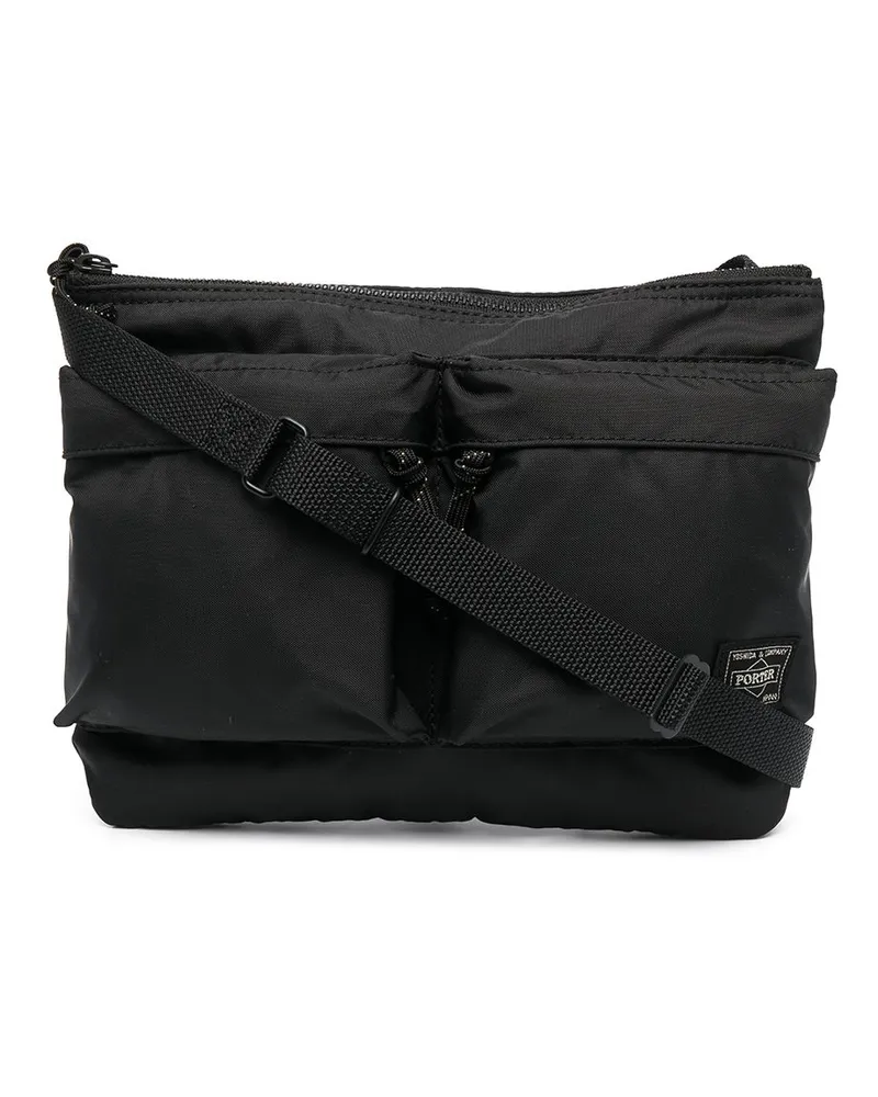 PORTER-YOSHIDA & CO Force Schultertasche - Schwarz Schwarz