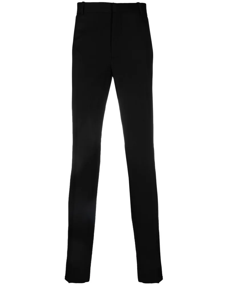 Alexander McQueen Hose mit geradem Bein - Schwarz Schwarz