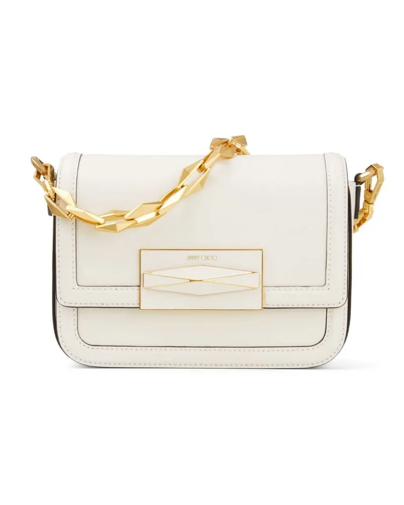 Jimmy Choo Umhängetasche aus Leder - Nude Nude