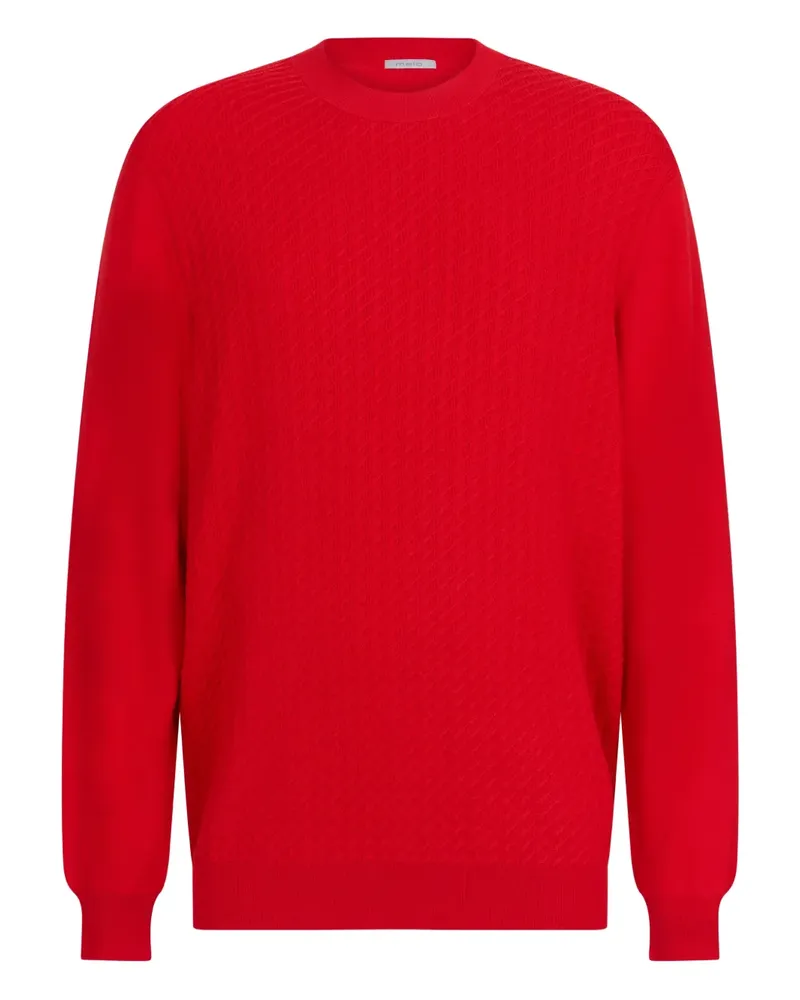 Malo textured sweater - Rot Rot