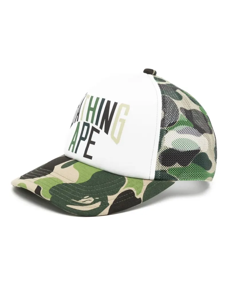 BAPE Baseballkappe mit grafischem Print - Grün Grün