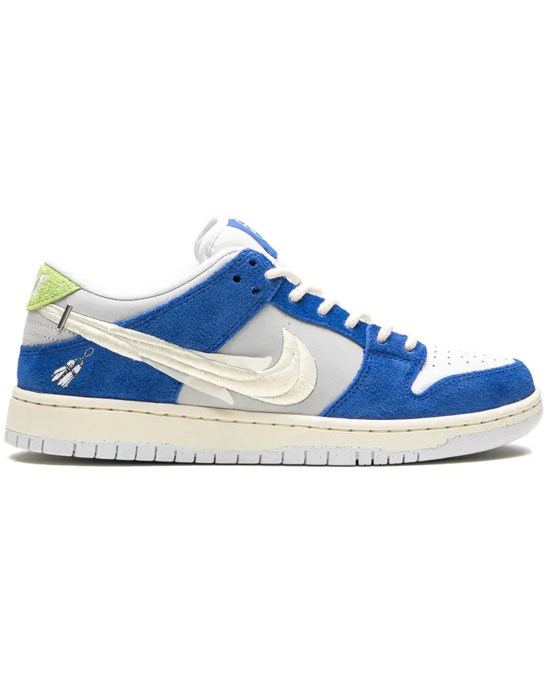 Nike x Fly Streetwear SB Dunk Low Gardenia Sneakers - Weiß Weiß