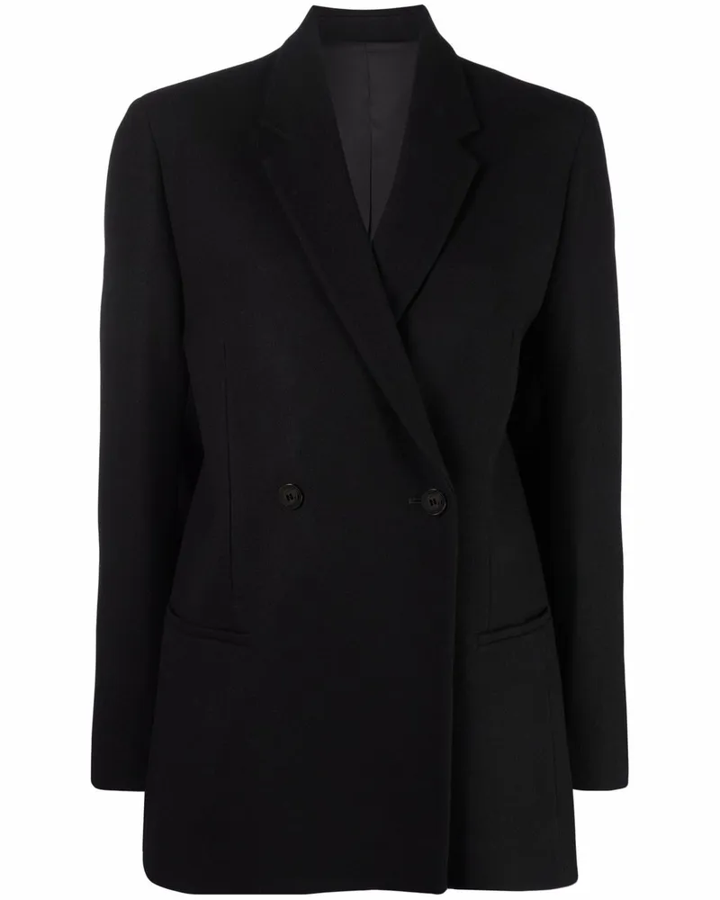 Totême Doppelreihiger Lorero Blazer - Schwarz Schwarz