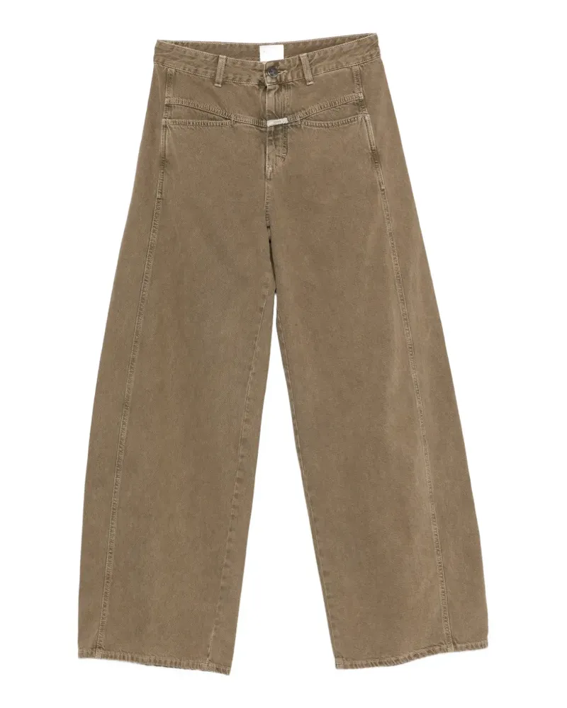 Closed Tori-X Wide-Leg-Jeans - Braun Braun